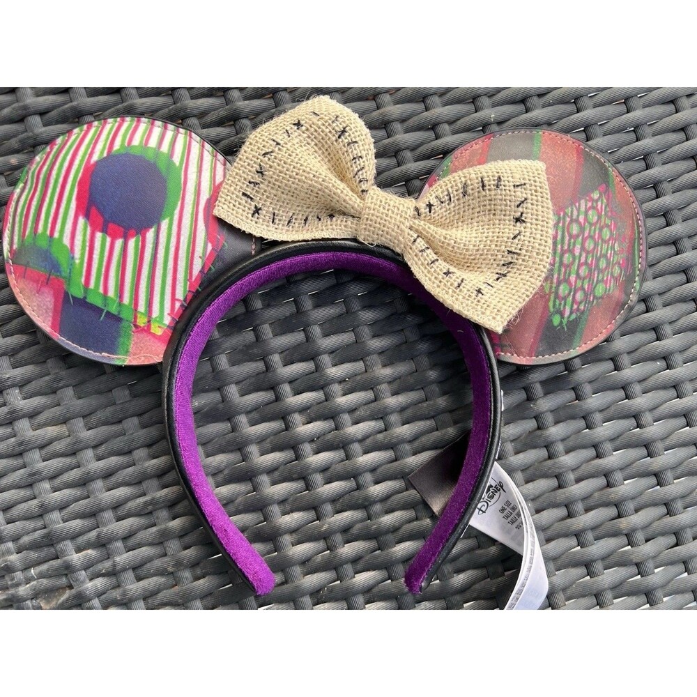 authentic Disney Parks "The Nightmare Before Christmas" Sally Minnie Mouse Ear